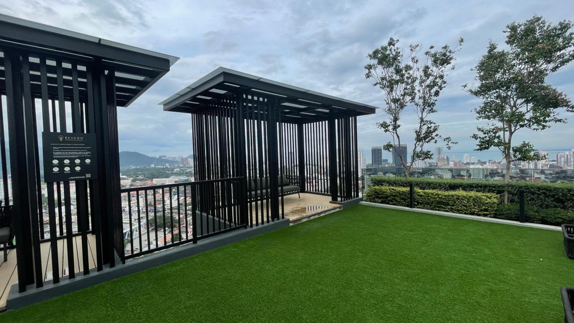 New Georgetown Instagramable 2Br Homestay For 10Pax 无敌美景两房民宿 Beacon Executive Suite Eksteriør billede