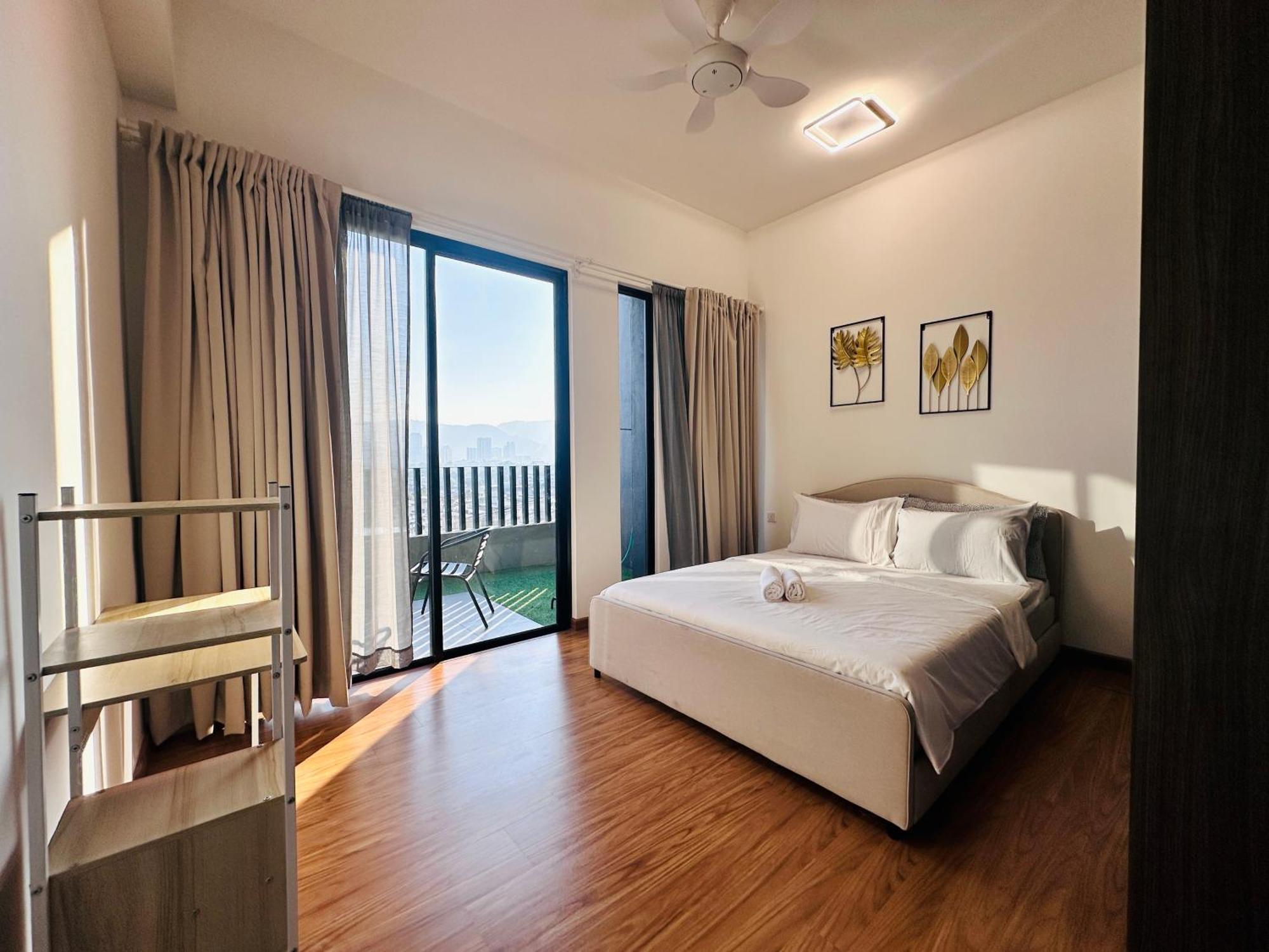 New Georgetown Instagramable 2Br Homestay For 10Pax 无敌美景两房民宿 Beacon Executive Suite Eksteriør billede