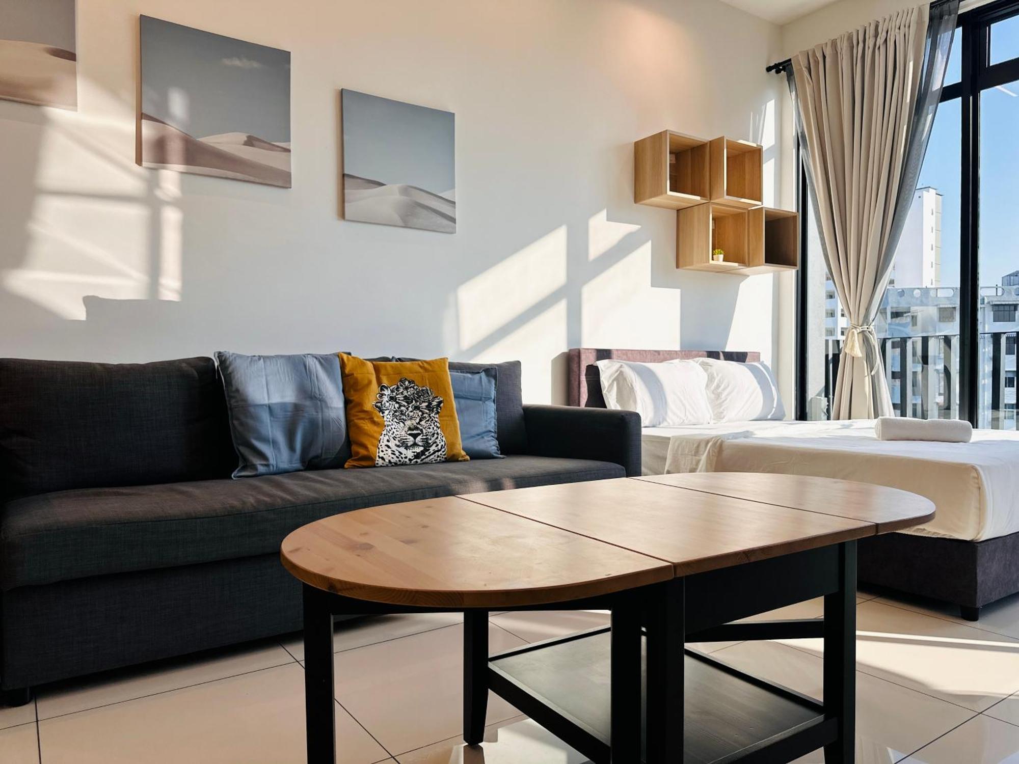 New Georgetown Instagramable 2Br Homestay For 10Pax 无敌美景两房民宿 Beacon Executive Suite Eksteriør billede