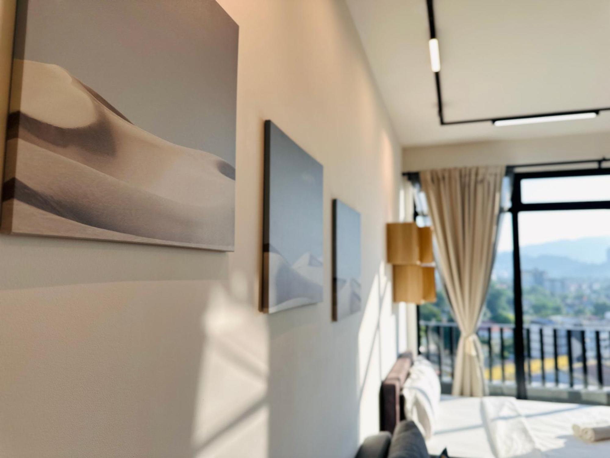 New Georgetown Instagramable 2Br Homestay For 10Pax 无敌美景两房民宿 Beacon Executive Suite Eksteriør billede