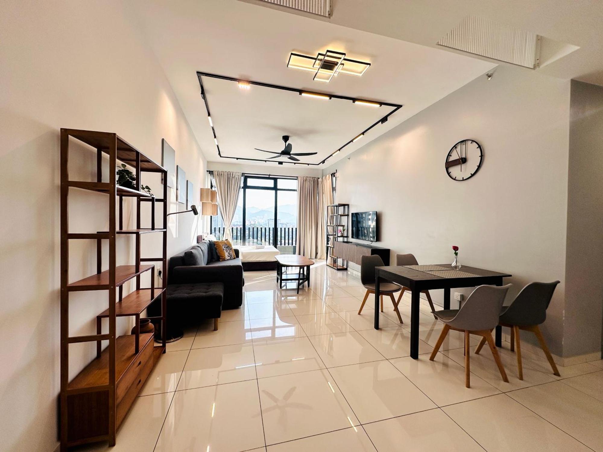 New Georgetown Instagramable 2Br Homestay For 10Pax 无敌美景两房民宿 Beacon Executive Suite Eksteriør billede